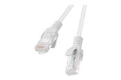 Netzwerk - Kabel - Lanberg patch cable - 5 m - grey RAL 7035 - Grau - 5m - PCU5-10CC-0500-S