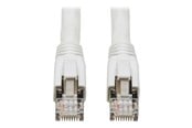 Netzwerk - Kabel - Tripp Lite Eaton Series Cat8 25G/40G Certified Snagless Shielded S/FTP Ethernet Cable (RJ45 M/M) PoE White 25 ft. (7.62 m) - Weiß - 7.5m - N272-025-WH
