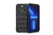 Handys - Cover & Cases - Hurtel Magic Shield Case - iPhone 13 Pro Flexible Armored Cover Black - 9145576258545