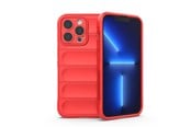 Handys - Cover & Cases - Hurtel Magic Shield Case - iPhone 13 Pro Flexible Armored Cover Red - 9145576258552