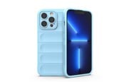 Handys - Cover & Cases - Hurtel Magic Shield Case - iPhone 13 Pro Flexible Armored Cover Light Blue - 9145576258583