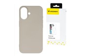 Handys - Cover & Cases - Wozinsky Silicone Case Flexible Silicone Case for Samsung Galaxy S25 Ultra - Beige - 5907769369605