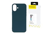 Handys - Cover & Cases - Wozinsky Liquid Silicone MagSafe Case for Samsung Galaxy S25+ - Blue - 5907769369995