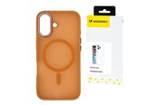 Handys - Cover & Cases - Wozinsky Fashion MagSafe Case for Samsung Galaxy S25+ - Orange - 5907769370007