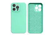 Handys - Cover & Cases - Hurtel Silicone Case - iPhone 14 Plus Silicone Cover Mint Green - 9145576262313