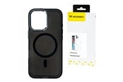 Handys - Cover & Cases - Wozinsky Glitter Case with Mag Safe for Samsung Galaxy S25 - Black with Glitter - 5907769370397