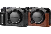 Foto & Video Zubehör - SmallRig 4880 Camera Leather Half Case Kit for FUJIFILM X-M5 Brown - 4880