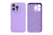 Handys - Cover & Cases - Hurtel Silicone Case iPhone 14 Plus Silicone Case Purple - 9145576262368