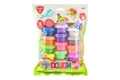 Kreativ-Spiele - PLAY go Rainbow Clay Set - 15 Clay Pots - 8015