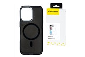 Handys - Cover & Cases - Wozinsky Glitter Case with Mag Safe for Samsung Galaxy S24 FE - Black with Glitter - 5907769370915