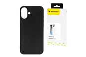 Handys - Cover & Cases - Wozinsky Liquid Silicone MagSafe Case for Samsung Galaxy S24 FE - Black - 5907769370953