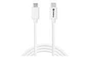 USB Kabel - Sandberg USB-C to MicroUSB Charge Cable - 1m - 136-74