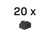 Netzwerkzubehör - Lindy LAN port blocker - 47892