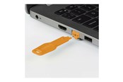 Netzwerkzubehör - Lindy LAN port blocker - orange (pack of 20) - 47898