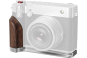 Foto & Video Zubehör - SmallRig 5265 L-Shape Mount Plate with Wooden Handle for FUJIFILM GFX100RF Silver - 5265