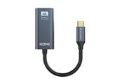 Display Kabel - Wozinsky WACH-01 USB-C - HDMI 4K 60Hz - Black - 5907769378904