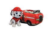 Figuren - Paw Patrol 2-in-1 Vehicle Plush w/Marshall 15 cm - 97283 / 6075429