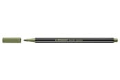 Utensilien zum Schreiben und Zeichnen - STABILO Pen 68 Premium metallic - fibre-tip pen - metallic light green - 68/843