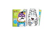 Utensilien zum Schreiben und Zeichnen - Crayola Mini Kidstoday Feel Mix & Match Flip Book - 81-1527G