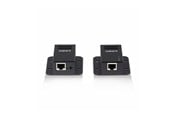 Repeater, boosters, bridges & Transceiver - Lindy USB 2.0 Cat.5 Extender With Power Over - 42680