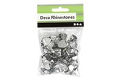 Kunst & Handwerk Ausstattung - Creativ Company Rhinestones Silver Various 252 pcs. - 52242