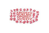 Kreativ-Spiele - Colorations - Easy Grip Capital Letters Stamps 26 pcs. - CHUPSTMP