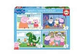 Puzzle - Educa 20-40-60-80 Peppa Pig Multi 4 - 20329