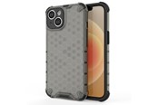 Handys - Cover & Cases - Hurtel Honeycomb Case for iPhone 14 Plus Armored Hybrid Cover Black - 5907769348914