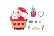 Figuren - Polly Pocket Core Compact Strawberry Bunny Basket - JKC47