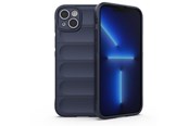 Handys - Cover & Cases - Hurtel Magic Shield Case for iPhone 14 Plus Flexible Armored Dark Blue Cover - 9145576266335