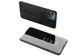 Handys - Cover & Cases - Hurtel Clear View Case Cover for Realme C31 Flip Cover Black - 5907769349317