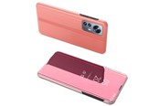Handys - Cover & Cases - Hurtel Clear View Case Cover for Xiaomi 12 Lite Cover with a Flap Pink - 5907769349355