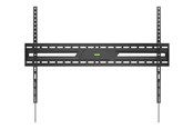 Wandhalterungen, AV-Halterungen & AV-Möbel - Gembird mounting kit - fixed - for LCD display - fine texture black - Max 75 kg - recommended for 100" - WM-100F-01