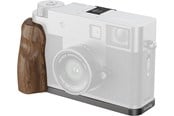 Foto & Video Zubehör - SmallRig 5394 L-Shaped Mount Plate with Wooden Handle for FUJIFILM X half Charcoal Silver - 5394