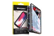 Handys - Cover & Cases - Wozinsky Full Magnetic Case 360 Cover Front and Back Cover with Built-in Glass Vivo X60 Black and Clear - 9111201930605