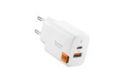 Handys - Adapter und Ladegeräte - Spigen Essential 20W Wall Charger EE202EU - white - ACH08704