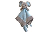 Spielzeug - My Teddy CUDDLE CLOTH ELEPHANT BLUE 35X35CM - 28-280004