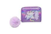 Schul-Zubehör - Tinka PURSE PURPLE UNICORN WALLET - 8-801727