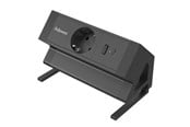 Stromkabel (Extern) - Fellowes Power Desk Type F - Black - 100137172