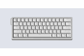 Tastaturen - Wooting 60HE v2 - US-ANSI - Non-Split - Aluminum - Gaming Tastaturen - ohne Numpad - Englisch (US) - Silber - WK3C-US1-TIK-ASV1