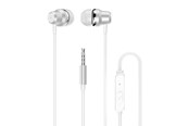 Kopfhörer/Headsets - Dudao X10PRO Wired Headphones Mini Jack 3.5mm In-Ear with Remote Control - White - 6976625335725