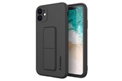 Handys - Cover & Cases - Wozinsky Kickstand Case Silicone Case with Stand Case for Samsung Galaxy A11 / M11 Black - 9111201940796