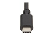 Dockingstationen - Tripp Lite Eaton  Series USB-C Dock for Microsoft Surface - 4K HDMI USB 3.2 Gen 2 USB-A Hub GbE 100W PD Charging Black - U442-DOCK14-MS