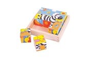 Puzzle - Bigjigs Safari Blockpuzzel Holz - BJ512