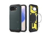 Handys - Cover & Cases - Spigen Tough Armor MagSafe - Abyss Green - Google Pixel 10a - ACS11282
