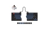 Tastaturen - Keychron Q11 Split 75% Knob QMK/VIA - Keychron K Pro Brown - Ergonomische Tastatur - Nordisch - Schwarz *DEMO* - Q11-M3-BO