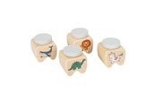 Kreativ-Spiele - Small Foot - Wooden Baby Tooth Boxes - 4 pcs. - 12727