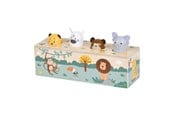 Baby Spielzeug - Small Foot - Wooden Dancing Animals with Sounds Safari FSC - 12757
