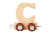 Baby Spielzeug - Small Foot - Wooden Letter Train - C - 12 pieces - 7462-display12