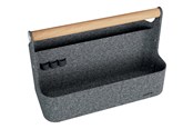 Schreibtischzubehör - Leitz Schreibtisch Organizer mit Griff, aus Filz - 61980089